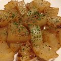 まっちゃぷりん♪'s cooksnap of when they made コクうま＊大根のガーリックステーキ.