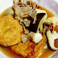 れいちょんぐ's cooksnap of when they made 里芋とがんもと牛肉の黒糖煮.