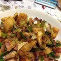 あねやま's cooksnap of when they made あぶらあげとねぎの炒め物.