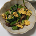 choco＊７'s cooksnap of when they made 小松菜としめじの卵炒め【中華風】.
