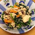 小林えりぽ's cooksnap of when they made 簡単！ ほうれん草と人参の白和え.