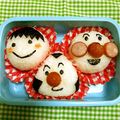 わはは♪'s cooksnap of when they made アンパンマン＆サブキャラ　ぷちおにぎり.
