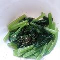 かぴーな's cooksnap of when they made 小松菜の胡麻和え.