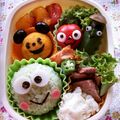vivian☆'s cooksnap of when they made キャラ弁＊けろけろけろっぴ♡おにぎり.