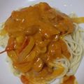 りえお15's cooksnap of when they made 完熟トマトのクリームうどん。.