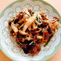 nonox's cooksnap of when they made 簡単！ 牛肉ほうれん草炒め きのこソース.
