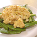 papikun's cooksnap of when they made ☆インゲンと卵の中華炒め☆.
