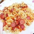 Yukiko＿N's cooksnap of when they made 簡単♡うまっ♡ピラフ♡.