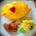 michimaruu's cooksnap of when they made 簡単手抜きオムライス.