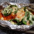 さくらもち姫's cooksnap of when they made あとのせチーズでこんがり鮭のホイル焼き.