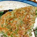 mopa's cooksnap of when they made ニラお好み焼き.