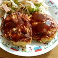 南国の桜花's cooksnap of when they made 豆腐ハンバーグ.