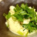 ☆Kayorina☆'s cooksnap of when they made 豆腐のとろとろ炒め。香菜たっぷり。.