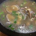 オギーとガムボール's cooksnap of when they made ✽簡単♪あさりの酒蒸しスープ✽.