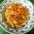 ももとちるちる's cooksnap of when they made とろけるチーズとじゃがいものポン酢炒め☆.