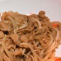 nicowa's cooksnap of when they made 節約！焼肉のタレで豚肉ともやし炒め.