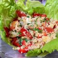 minhee42's cooksnap of when they made カラフル☆クスクスとアボカドのサラダ.