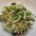 *porin*'s cooksnap of when they made ニラと大根の梅酢胡麻あえ☆.