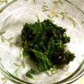 ミカミカ0372's cooksnap of when they made お弁当に！ほうれん草おひたし＋焼海苔.