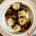 hamupuchi's cooksnap of when they made 離乳食中期後期あんかけの素(しらす).