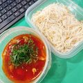 一番星寿美次郎's cooksnap of when they made 豚バラとトマトのつけダレそうめん.