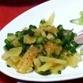 ポニョね's cooksnap of when they made 和えるだけ＊たくあんのピリ辛ネギ和え.