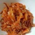 みひどん's cooksnap of when they made レンジで簡単♪子供が喜ぶ人参のごま和え.