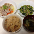 ゆめpin's cooksnap of when they made チンして和えるだけ♪小松菜えのき油揚げ.