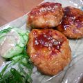 minmin!'s cooksnap of when they made お豆腐で★てりやきハンバーグ.