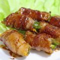 creo's cooksnap of when they made 豚バラのピーマン巻ニンニク風味.