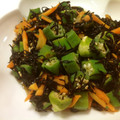 ふなここ's cooksnap of when they made 我が家の✿おくらとひじきの栄養満点和え✿.