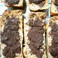 カンナ8号線's cooksnap of when they made バレンタインに食パンでチョコラスク.