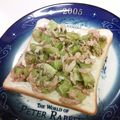 龍青空ママ's cooksnap of when they made バゲットにツナとキウイ✿.