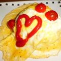 westちゃん's cooksnap of when they made 簡単オムライス.