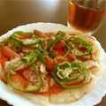 naccchang's cooksnap of when they made 余ったご飯でライスピザ！.