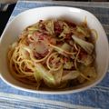 のえぽん's cooksnap of when they made 簡単☆キャベツとコンビーフのパスタ♪.