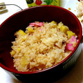 脱あんぱん's cooksnap of when they made 秋全開　さつま芋炊き込みご飯.