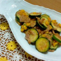 ゆぅたんぽ's cooksnap of when they made ズッキーニとツナのオイマヨ炒め.