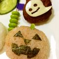 pyonpoco's cooksnap of when they made ハロウィン　キャラ弁.