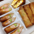 りるなな's cooksnap of when they made 簡単！海老と枝豆のスティック春巻き.