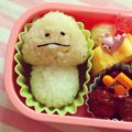 nococokuu's cooksnap of when they made 簡単♪　なめこ　キャラ弁.