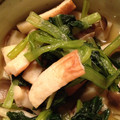愛猫ベリー's cooksnap of when they made 簡単☆小松菜とちくわとしめじの煮物.