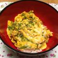 mario大好き's cooksnap of when they made 和風オープンオムレツ丼.