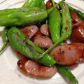 yume2255's cooksnap of when they made ウインナー＆ししとう炒め.
