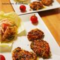 REI_MAM's cooksnap of when they made ☆簡単 つくねバーグ☆.