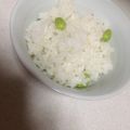 mineychan's cooksnap of when they made つやつや豆ごはん・枝豆ごはん♪コツ１つ.