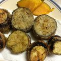 nofx7's cooksnap of when they made 甘辛たれで食べる＊茄子の肉挟み揚げ.