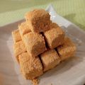 ビーグルももたん's cooksnap of when they made 簡単サクホロ☆あんこきな粉米粉クッキー。.