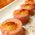 ＊＊naomi＊＊'s cooksnap of when they made おさかなのソーセージで☆ピリマヨ焼き☆.