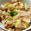 ♡ゆう♥'s cooksnap of when they made ねぎ塩豚バラ丼.